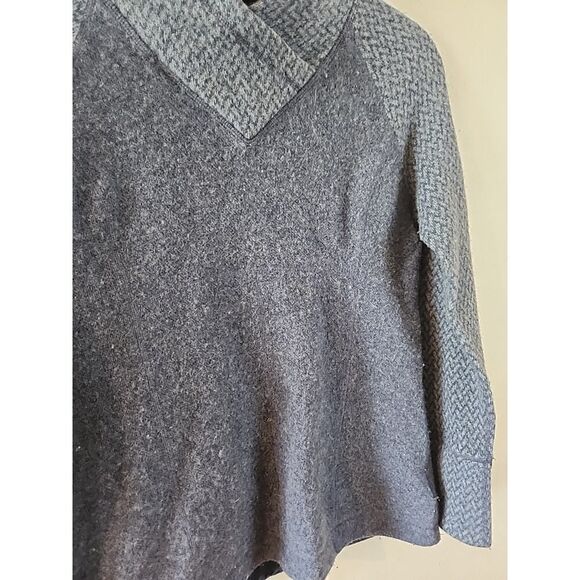MARMOT BTunic Sweater Wool Blend Blue Women Medium Outdoor Athletic - Picture 2 of 5